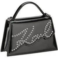 KARL LAGERFELD Handtasche K/Signature 2.0 SM CB Studs, Crossbody Bags klein