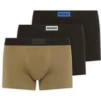 HUGO Trunk (Packung, 3-St) mit kontrastfarbigem Bund