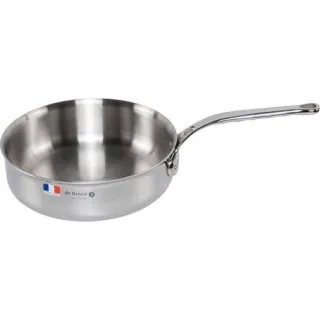 De Buyer Affinity Sauteuse Edelstahl gerade 24 cm