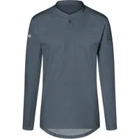 Karlowsky Fashion Langarmshirt KARLOWSKY Damen Arbeitsshirt PERFORMANCE Langarm Slim Anthrazit