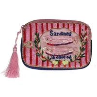 Giftcompany Kosmetiktasche Elodie Kosmetiktasche S Sardines rosa 14,5cm