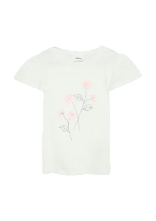 s.Oliver - T-Shirt weiß - Gr. - 110