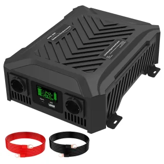 [EU Direct] DATOUBOSS Pure Sine Wave Inverter 12V 24V to 230V 1200W/2300W, 1500W/3000W Universal Dual Voltage Converter