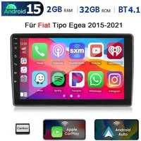 ESSGOO DAB+ Autoradio Für Fiat Tipo Egea 2015-2021 Android 15 Carplay GPS RDS Autoradio (RDS, 4+64GB(optional), Digitalradio (DAB), FM, AM, Carplay Android Auto Bluetooth EQ USB GPS Navi WIFI Touchscreen)
