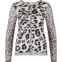 Sportalm Kitzbühel Rundhalsshirt mit Animalprint