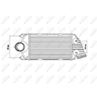 NRF Ladeluftk?hler Porsche 911 997 30186