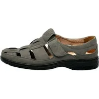 Nowaland Herren Sommerschuhe mit Klettverschluss – Bequem & Atmungsaktiv Sandale Luftige Verarbeitung, Pflegeleichtes Material