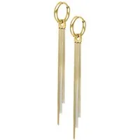 Wildcat Paar Ohrhänger Little Snakechain Hoops - Gold, Chirurgenstahl 316L - wasserfest, langlebig, hautverträglich