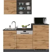 KOCHSTATION Küche KS-Mali, Breite 170 cm, mit E-Geräten