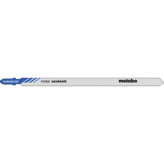 Metabo Stichsägeblätter sandwich metal 150 / 2,0 mm, BiM - 5 Stück - 623604000