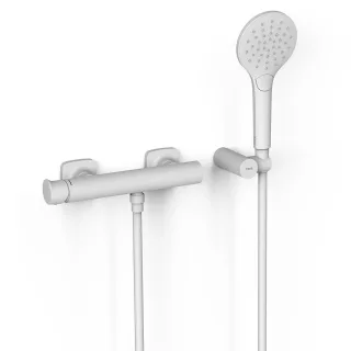 Tres Einhebel Brausemischer Anti Kalk Handbrause: Ø 110 mm , 22216701BM 22216701BM