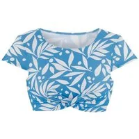 LASCANA ACTIVE Crop-Bikini-Top Lia, mit Knotenoptik vorn