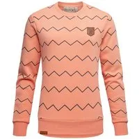 REPUBLIX Sweatshirt Keira Damen Kapuzenpullover Print Sweatjacke Pullover Hoodie