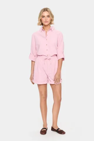 Shorts Gerade Passform Pink Nectar pink