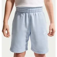 Nike Trainingsshorts K NSW CLUB FT SHORT LBR HYDROGEN BLUE/WHITE