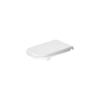 Duravit D-Code WC-Sitz Vital 0060410000 ohne Absenkautomatik, Weiß Hochglanz