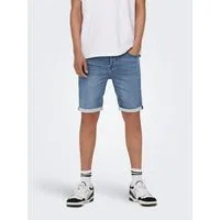 ONLY & SONS Jeansshorts ONSPLY LIGHT BLUE 5189 SHORTS DNM NOOS