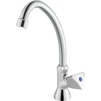 Deante Waschtischarmatur BEZ 066L Kaltwasserhahn Standventil Bad Gäste WC, inkl. Anschlussschlauch