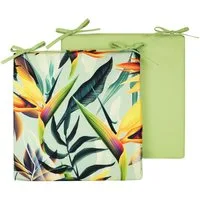 JACK Stuhlkissen JACK Motiv Outdoor Wende Stuhlkissen 40x40cm Lounge Kissen Sitzkissen, Gartenkissen, Lotus Effekt, Robust, Wasserfest, Innen & Außen