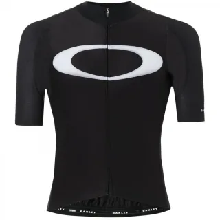Oakley Premium Branded Reißverschluss UP Black Herren Cycling Road Jersey 434143 02e