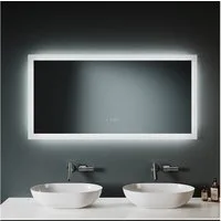 SONNI Badspiegel Badspiegel mit Beleuchtung Badezimmerspiegel LED Wandspiegel 120 x 60, Touch Lichtspiegel