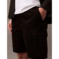 Calvin Klein Jeans Cargoshorts 9" COTTON PULL ON CARGO SHORT Mit Gürtelschlaufen