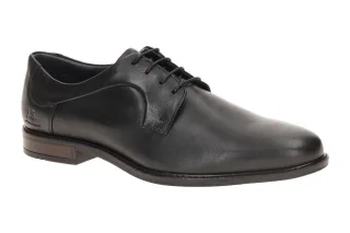 Josef Seibel Herren Businessschuhe DESMOND 01 Schwarz Glattleder Extra Weit
