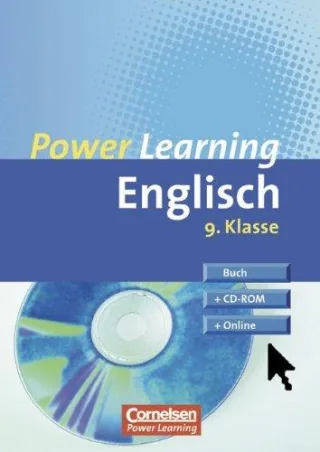 Power Learning - Englisch: 9. Schuljahr - Übungsbuch mit Lösungsheft CD-ROM und Online-Angebot