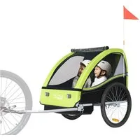 TIGGO Fahrradkinderanhänger Tiggo VS Kinderanhänger Fahrradanhänger für 1 oder 2 Kinder