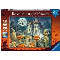 Ravensburger Puzzle Ravensburger Kinderpuzzle 13264 - Das Halloweenhaus 300 Teile XXL -..., 300 Puzzleteile