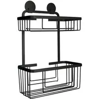 Kleine Wolke Duschkorb Rocco, BxTxH: 26x13,5x35,5 cm, Aluminium