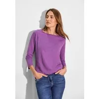 CECIL 3/4-Arm-Shirt aus reiner Baumwolle