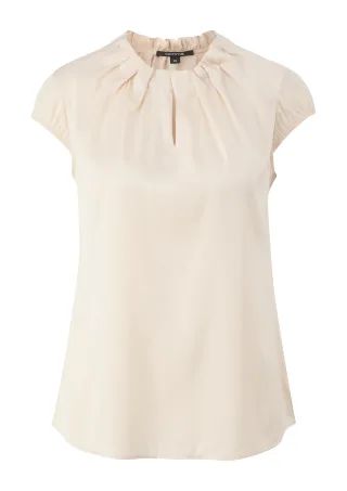 comma - Bluse beige - Gr. - 46