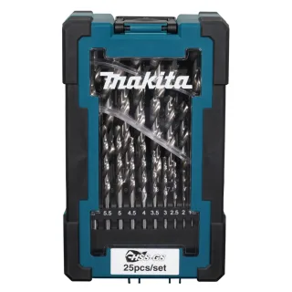 Makita HSS-GS Metallbohrer-Set 25-tlg. Ø 1-13 mm - D-78368