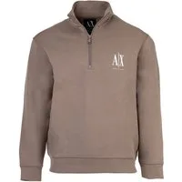 ARMANI EXCHANGE Sweatshirt Herren Sweatshirt 1er Pack Baumwolle (Packung, 1er Pack)