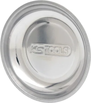 KS Tools Edelstahl Magnet-Teller, Ø 150mm - 800.0150