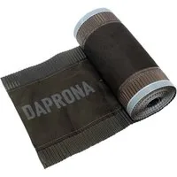 DAPRONA Dichtungsband Firstband Alu, (180mm x 5m Anthrazit (RAL 7021) Rollfirst für eine optimale Dachfirst Abdeckung, Super Butylkleber, 1-St), Rollfirst für eine optimale Dachfirst Abdeckung, Super Butylkleber