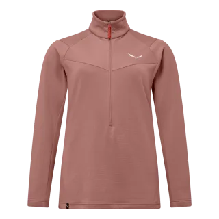 SALEWA - Puez Cammino Polarlite Half Zip Jacke Damen - Beige (Gr.42)