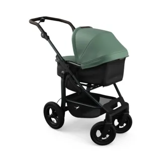 TFK mono 4 Kinderwagen-Set mit Luftrad-Set und Kombi-Einheit Olive
