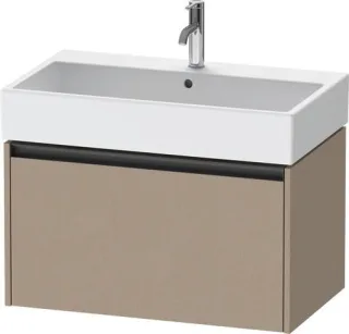 Duravit Ketho.2 Waschtischunterbau wandhängend Leinen Matt 784x460x440 mm - K25077075750000 K25077075750000