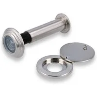 MS Beschläge Türspion Feuerschutz Türblick Türspion Türgucker Glaslinse, Türstärke 55-80 mm