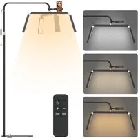 Andoer LED Stehlampe LED Stehlampe Stehlampe Andoer HD-M9X 40W Boden-LED-Videoleuchte, LED fest integriert, LED fest integriert, für Schönheitssalon, Make-up, Live-Streaming