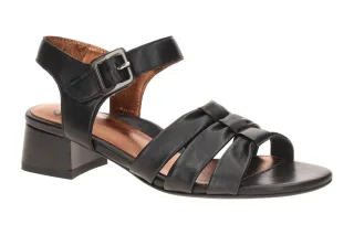 ara 12-51806 01 Damen Sandalette Schwarz High Soft Fu?bett Riemchensandalen