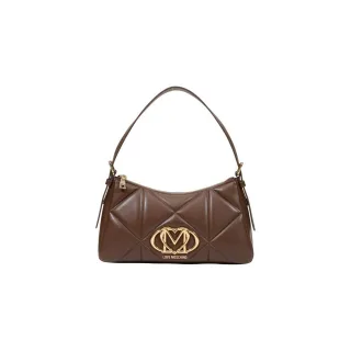 Love Moschino Braune Polyethylen-Handtasche