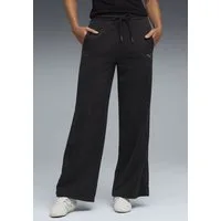 PUMA Trainingshose HER COMFORT HIGH-WAIST WIDE LEG PANTS TR hoher Bund, weites Bein, mit Eingrifftaschen, sportlicher Stil