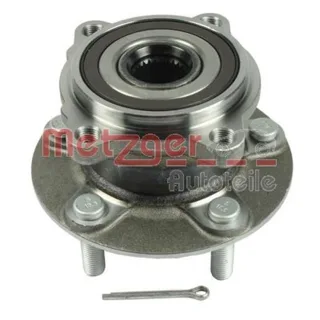 Metzger Radlager hinten + ABS-Sensorring Citroen Mitsubishi Peugeot WM7409