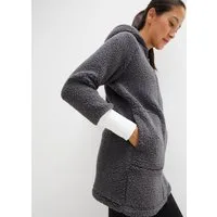 bonprix Fleecejacke Oversized-Passform, aus Teddyfleece, mit 2-Wege-Reißverschluss