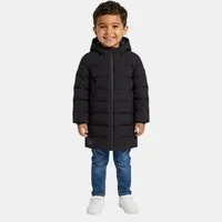 Lee Cooper Parka Jungen Parka lange Winterjacke warm mit Kapuze in 4 Farben Kinderjacke Jungen Winterparka Jacke lang warm