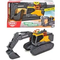 Dickie Toys Spielzeug-Bagger Volvo Tracked Excavator, mit Licht und Sound