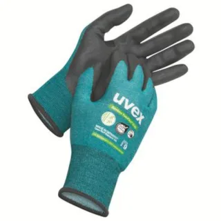 Uvex Bamboo TwinFlex D xg Schnittschutzhandschuh (Touchscreen-Eignung) - 10 Paare grün 12 - 6009012